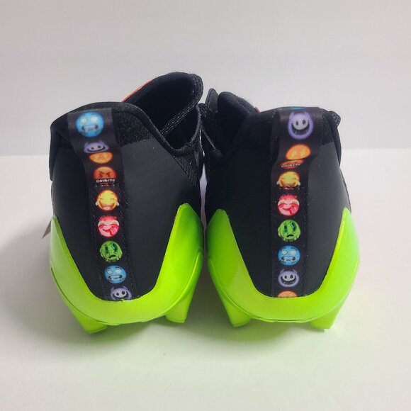 NEW Adidas Adizero Big Mood Emoji Football Cleats GW7620 Size 11 Black